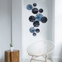 Wallity Hare Escultura de Pared Multicolor en Metal